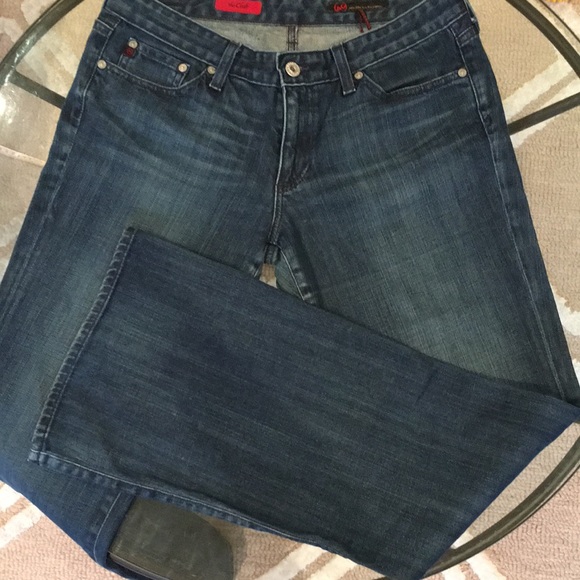 AG The Club wide leg flare jean. Low rise Size 30 - Picture 5 of 11